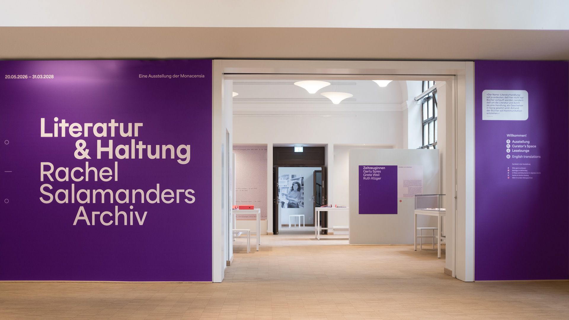 Eingangsbereich der Ausstellung 